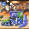 Plastik-Düse Blueberry Geschmack – Jede Packung enthält drei langlebige Kunststoffdüsen im attraktiven Blueberry-Design.