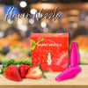 Plastik-Düse Strawberry Geschmack – Jede Packung enthält drei langlebige Kunststoffdüsen im attraktiven Blueberry-Design.